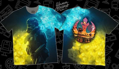 Футболки с полной запечаткой: star wars(2)